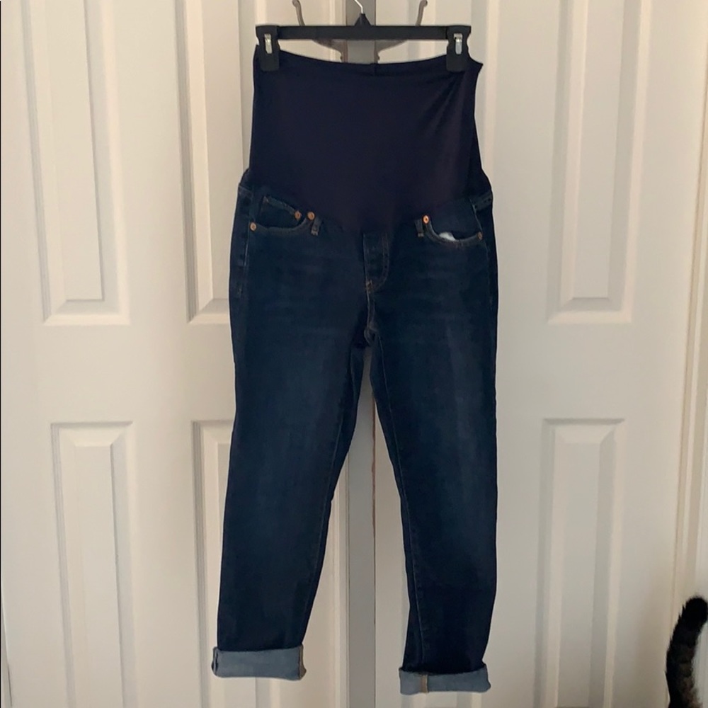 Gap “best girlfriend” maternity jeans